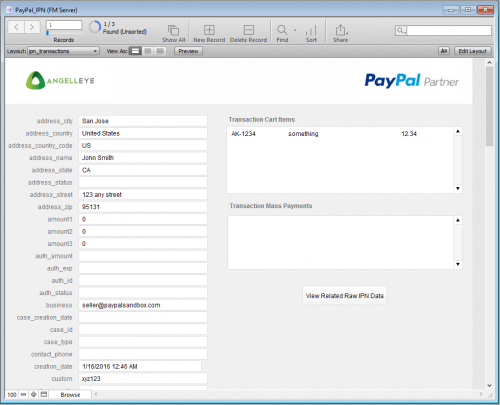 More information about "PayPal Notify FileMaker"